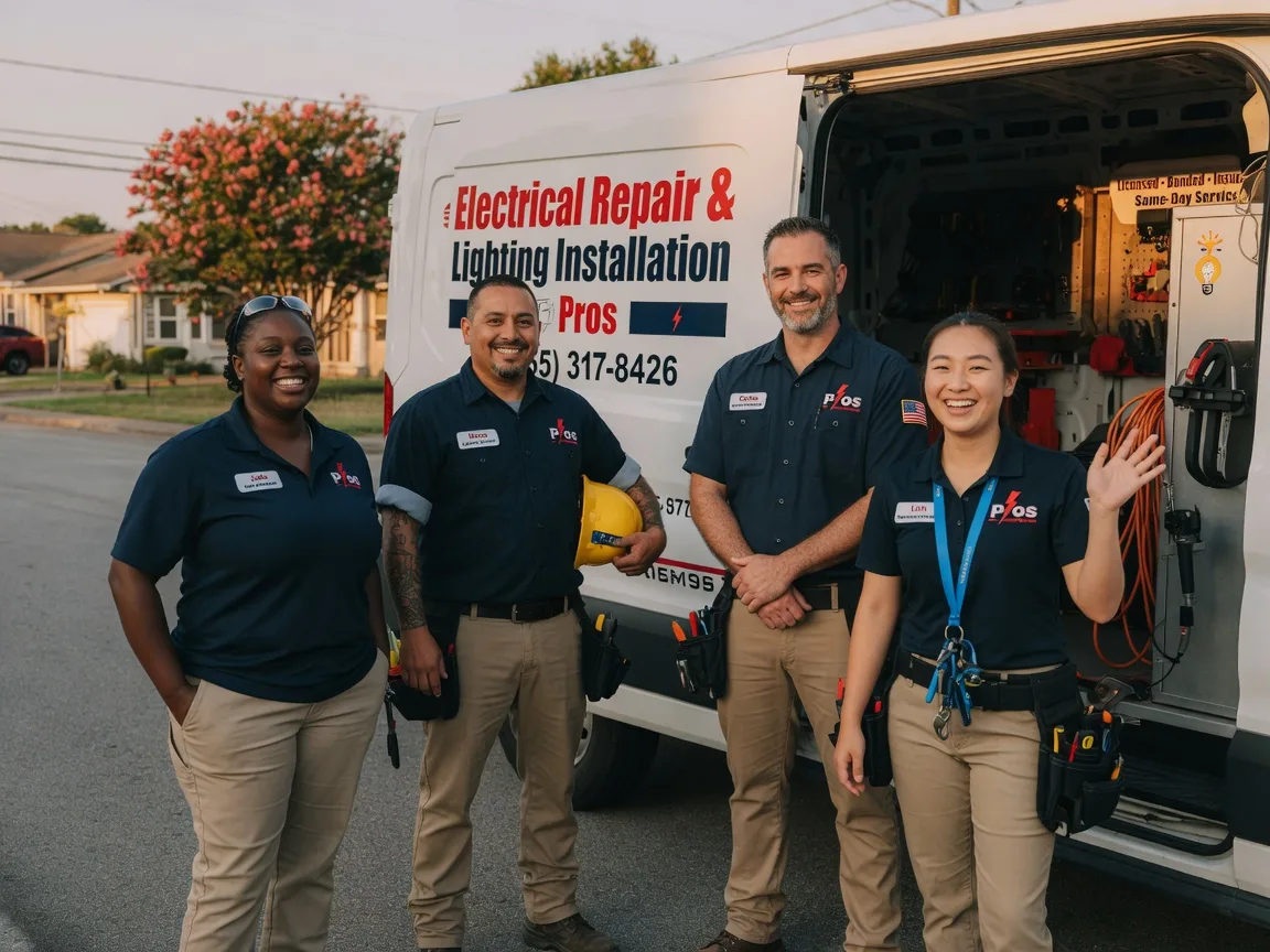 Licensed Electrician company in Doucette, TX